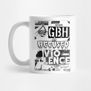 G.B.H. / The Accused / Vio-lence Mug